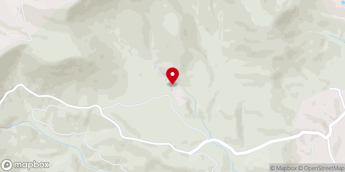 Map showing location of Woods Church
