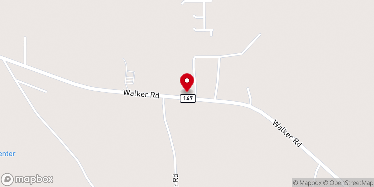Map showing location of Central Missionary Baptist Church