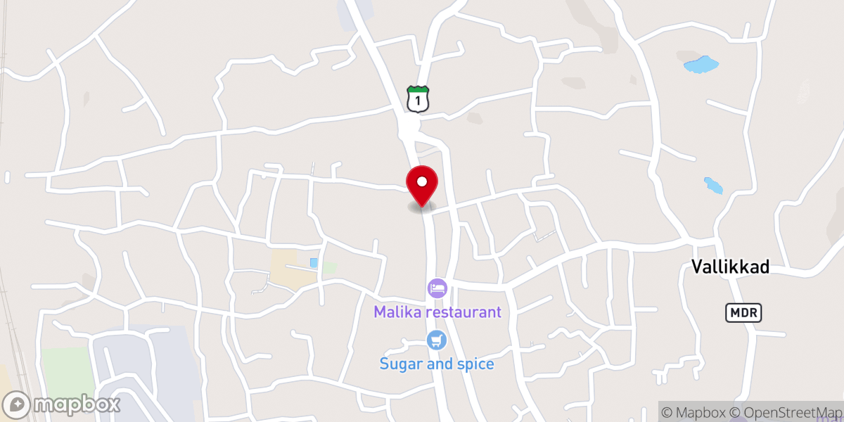 Map showing location of St. Joseph's Shrine