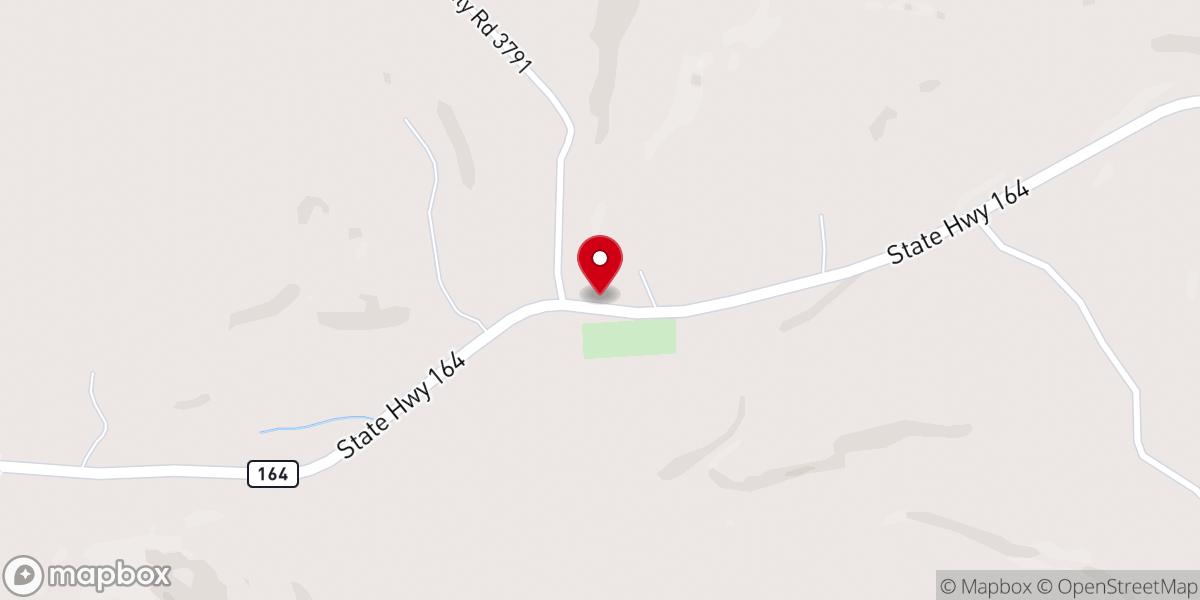 Map showing location of Annie's Chapel