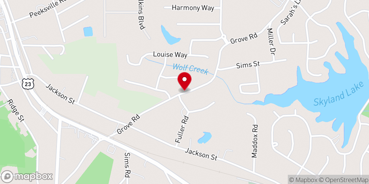 Map showing location of Peoples Christian Church Inc
