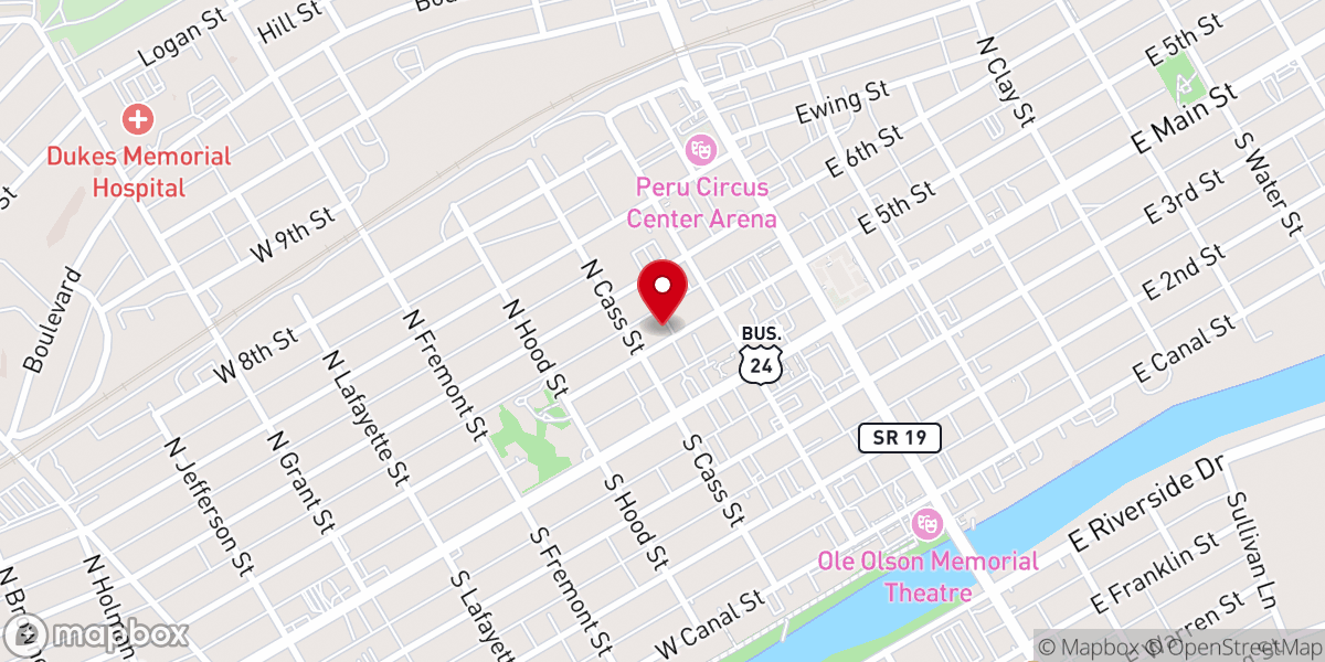 Map showing location of St Charles Borromeo Catholic Church