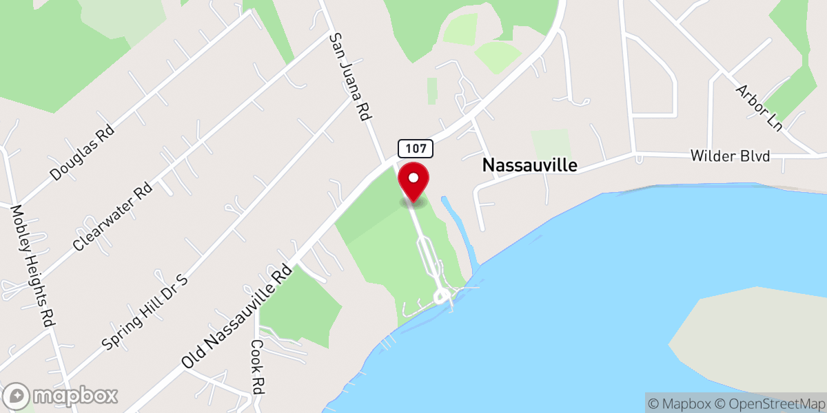 Map showing location of Prince Chapel