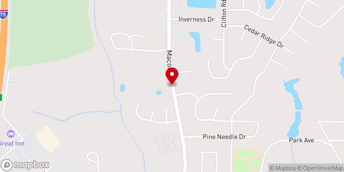 Map showing location of Relevant fellowship church