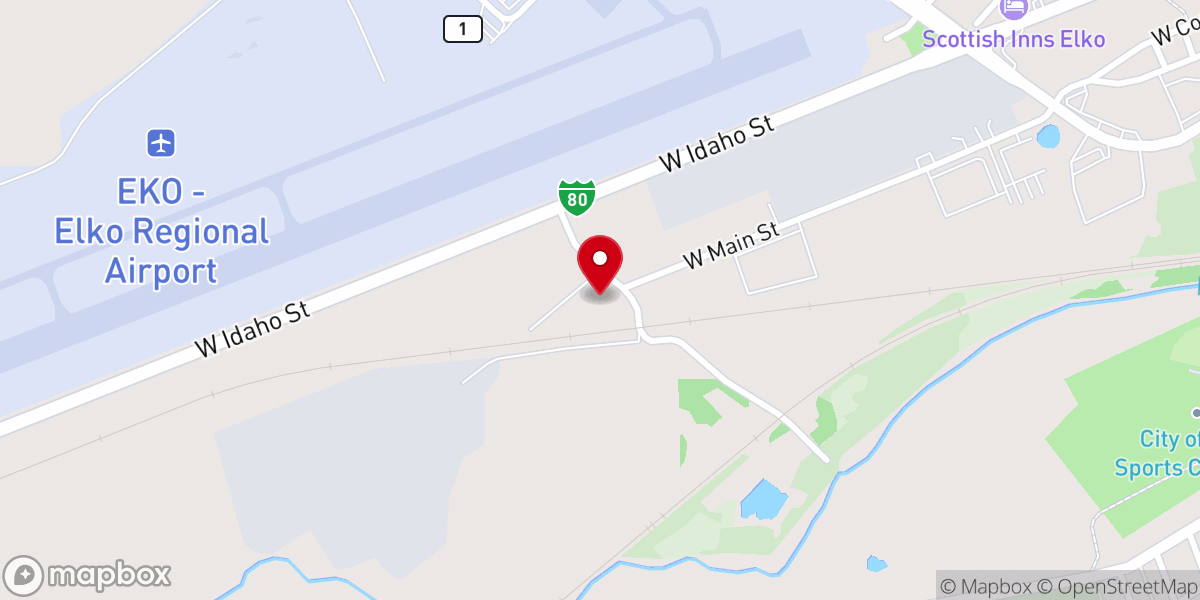 Map showing location of The U Club