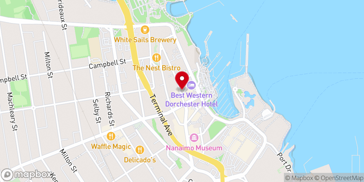 Map showing location of Great National Land Building