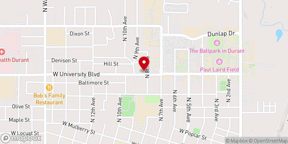 Map showing location of St William Catholic Church