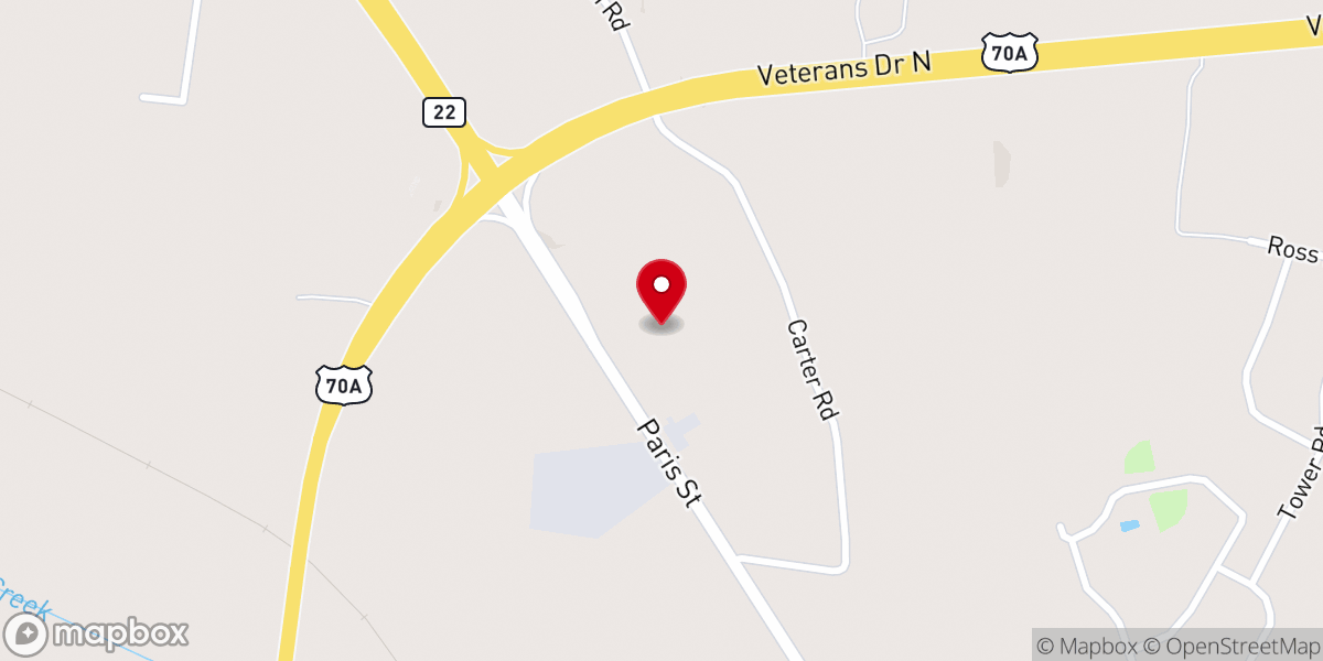Map showing location of Faith In Christ Ministries