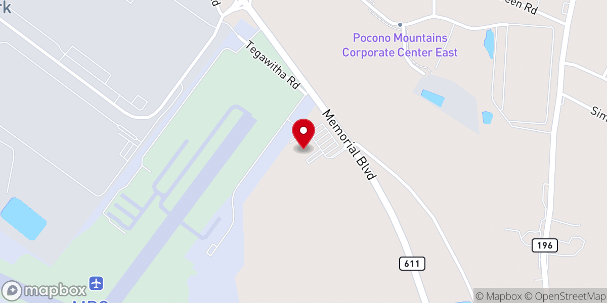 Map showing location of Community Church