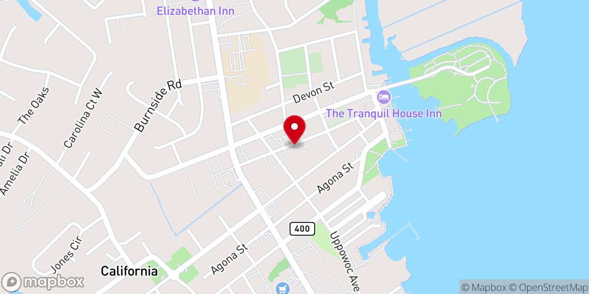 Map showing location of Source Church