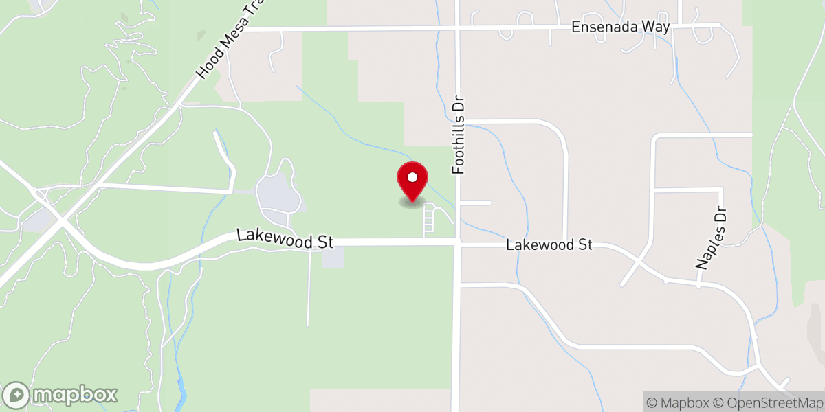 Map showing location of Zion Lutheran Church