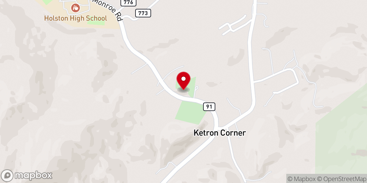 Map showing location of Wrights Chapel United Methodist Church