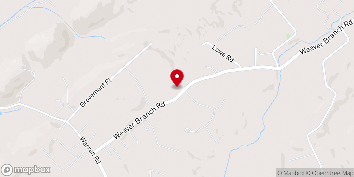 Map showing location of Good News Fellowship Church