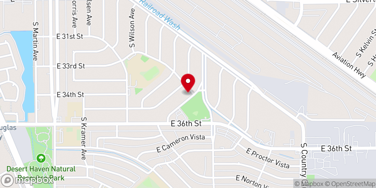 Map showing location of New Life Worship Center