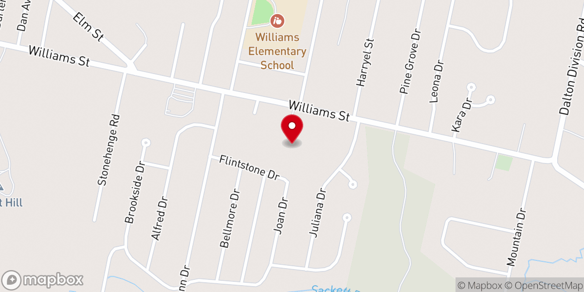 Map showing location of Christian Assembly Berkshires
