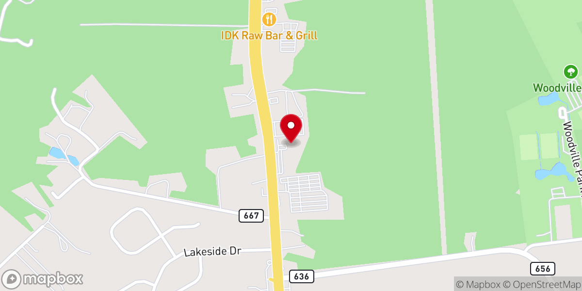 Map showing location of Transforming Life Church