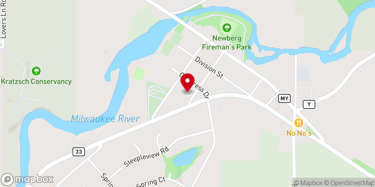Map showing location of The Y At Holy Trinity Newburg