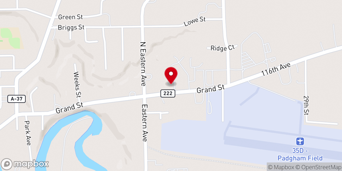 Map showing location of Immanuel Lutheran Church