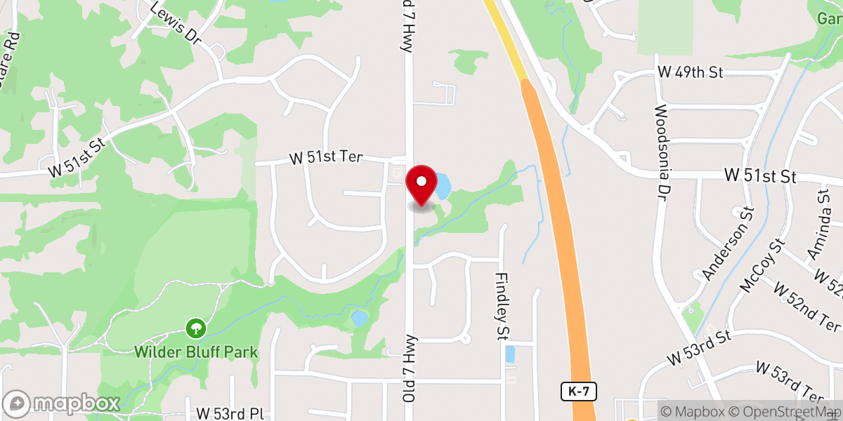 Map showing location of Monticello Bible Church
