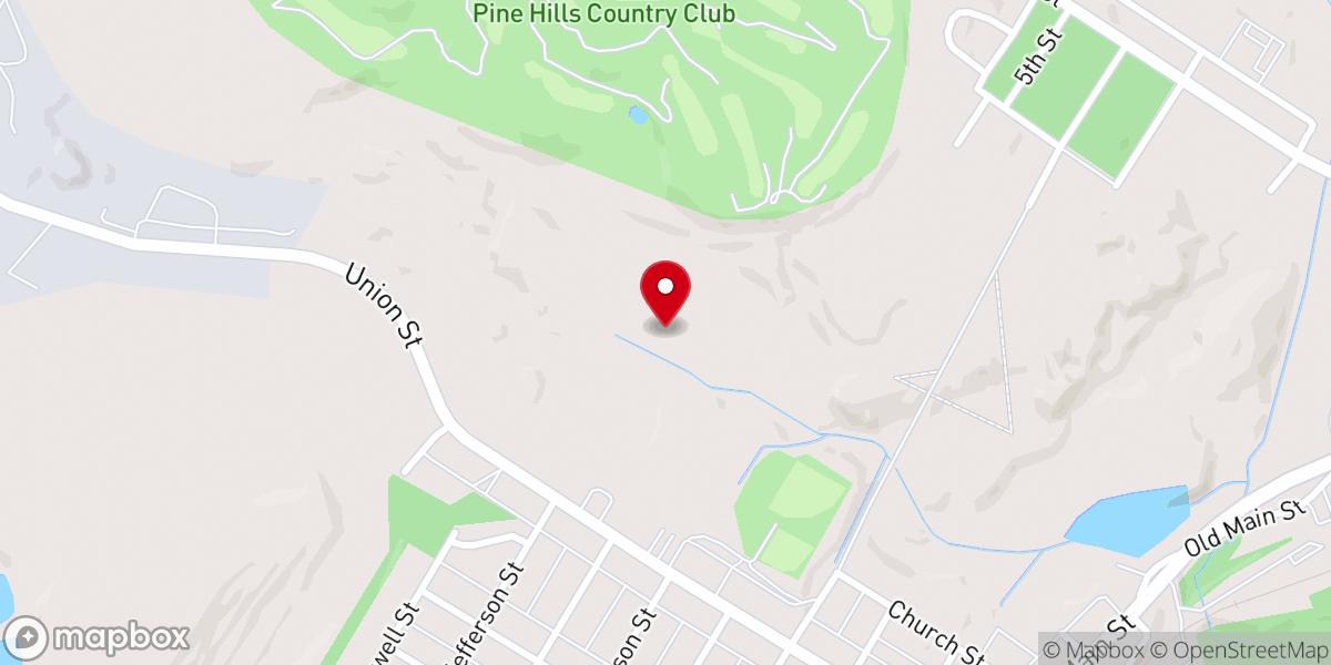 Map showing location of Brazilian Baptist Church
