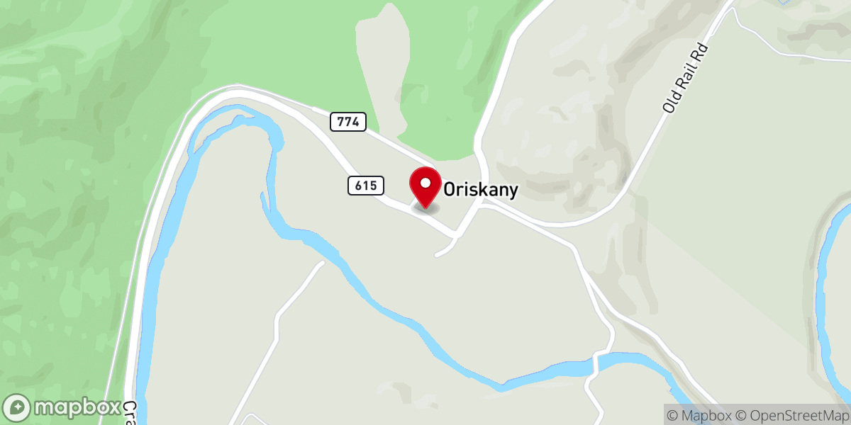 Map showing location of King Memorial Church