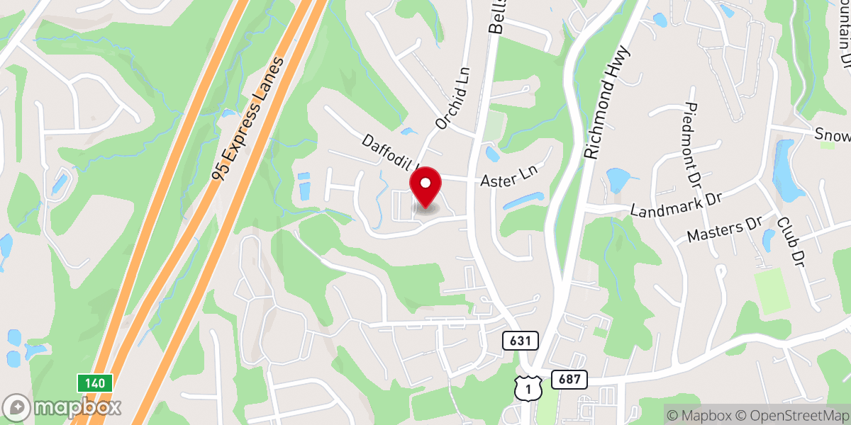 Map showing location of Regester Chapel