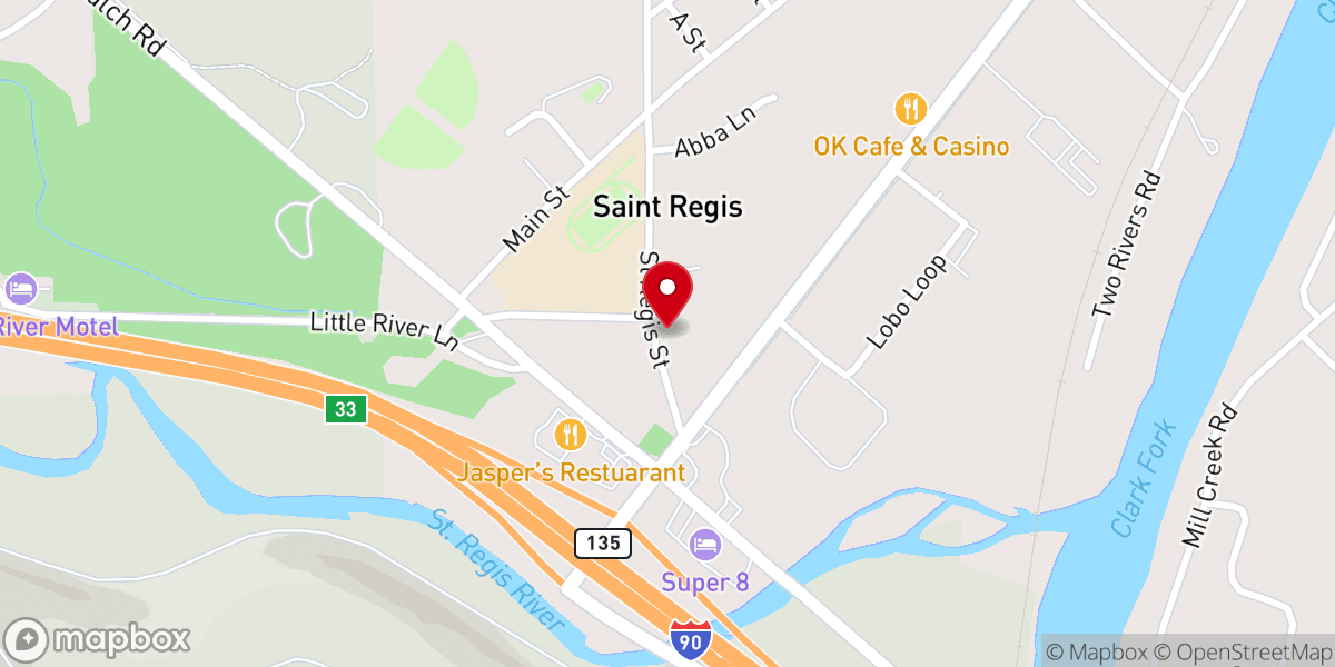 Map showing location of New Day Fellowship