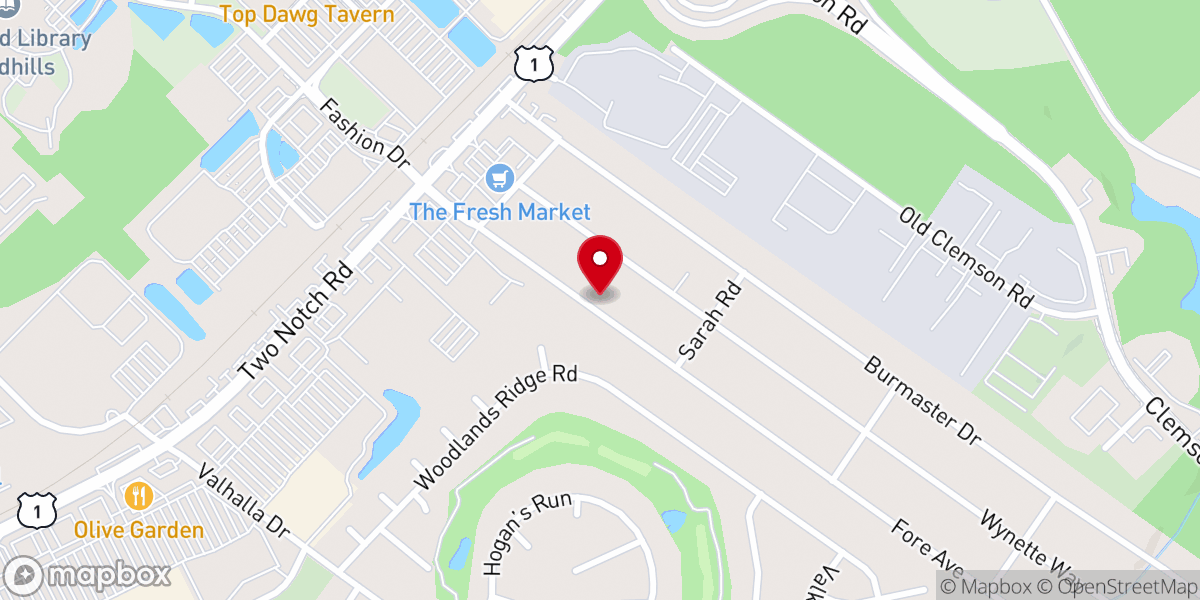 Map showing location of The Church Teaching Center