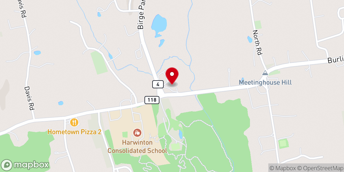 Map showing location of Immaculate Heart of Mary