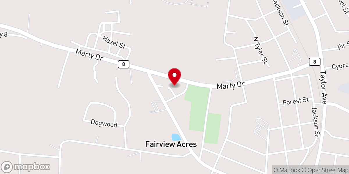 Map showing location of Immaculate Conception Church