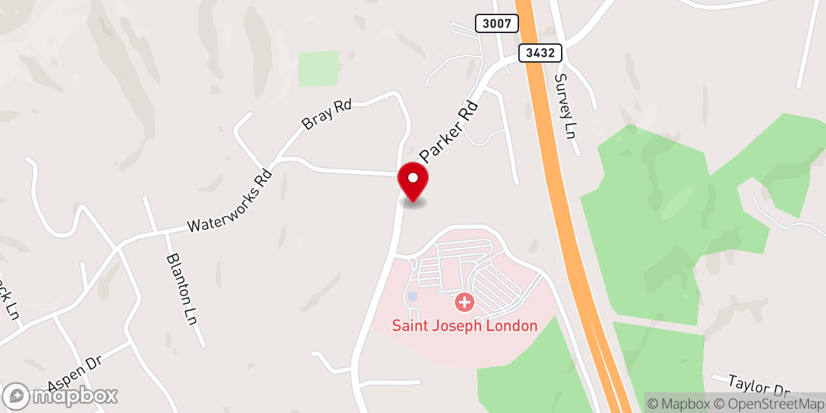Map showing location of West London Church