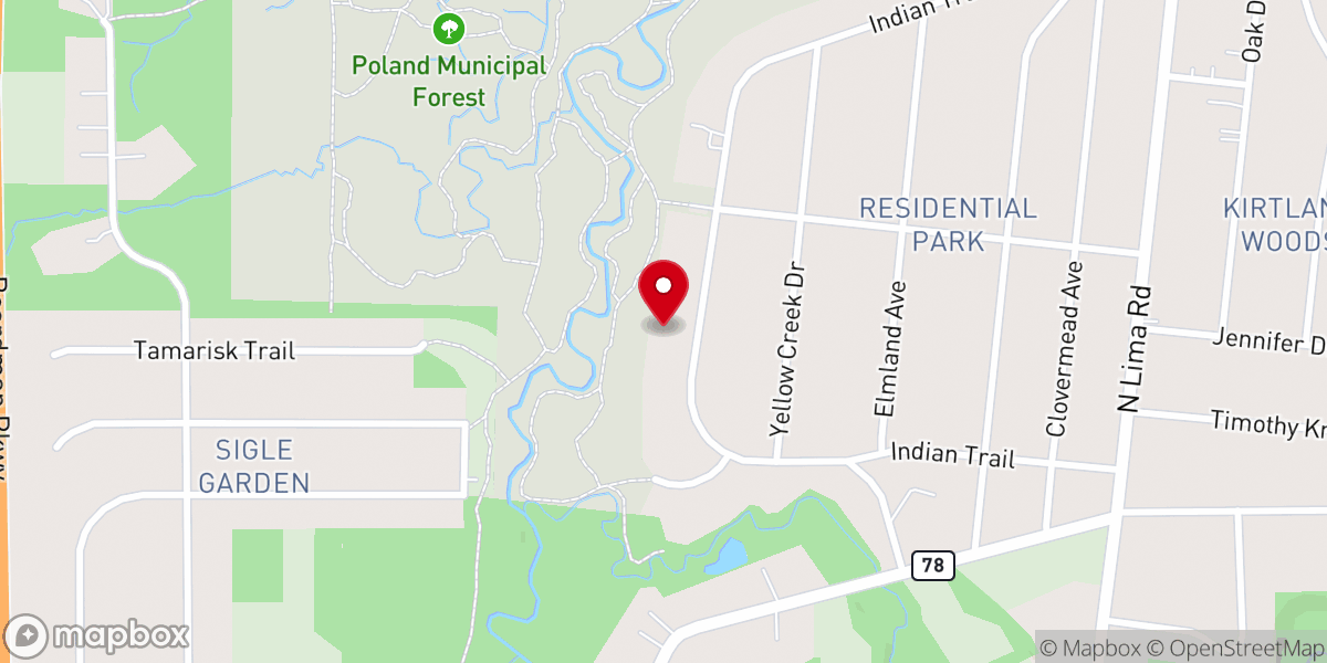 Map showing location of Visions of His Glory Ministries Inc