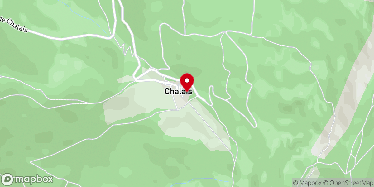 Map showing location of Abbaye Notre-Dame-de-Chalais