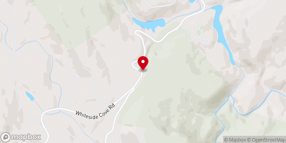 Map showing location of The Summer Chapel (Whiteside Church)