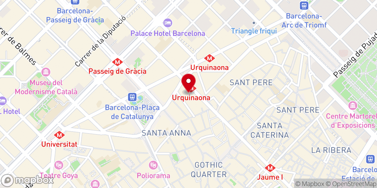 Map showing location of Iglesia cristiana ministerio rosa de saron
