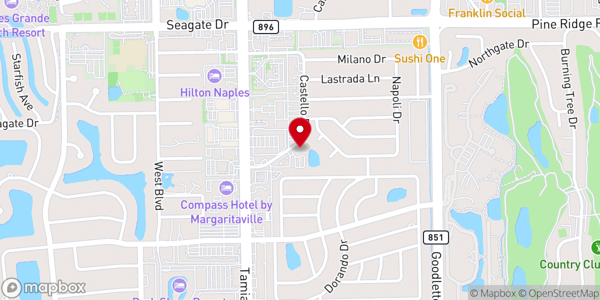 Map showing location of C3 Church Naples (Non-Denominational)