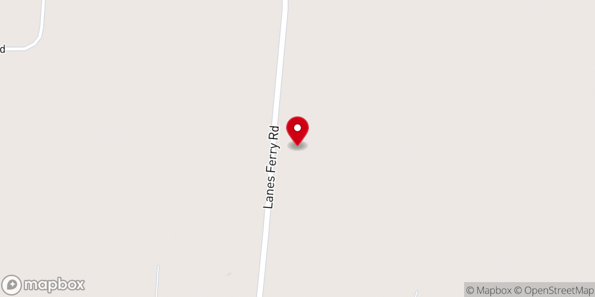 Map showing location of Emmaus Church