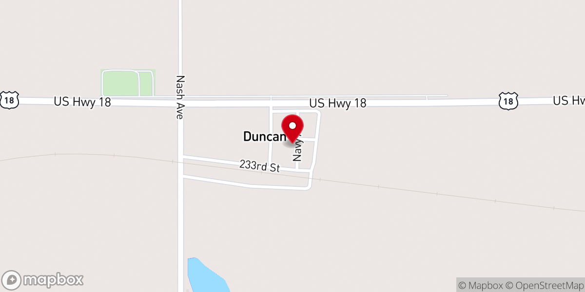 Map showing location of St Wenceslaus Catholic Church