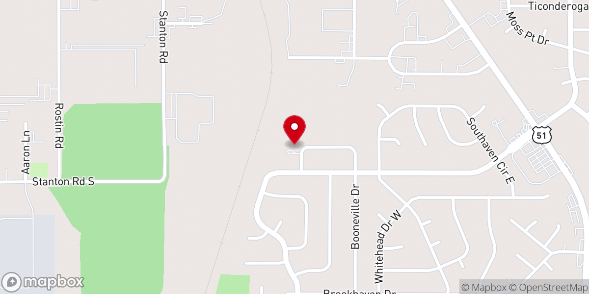Map showing location of ReUnite Church