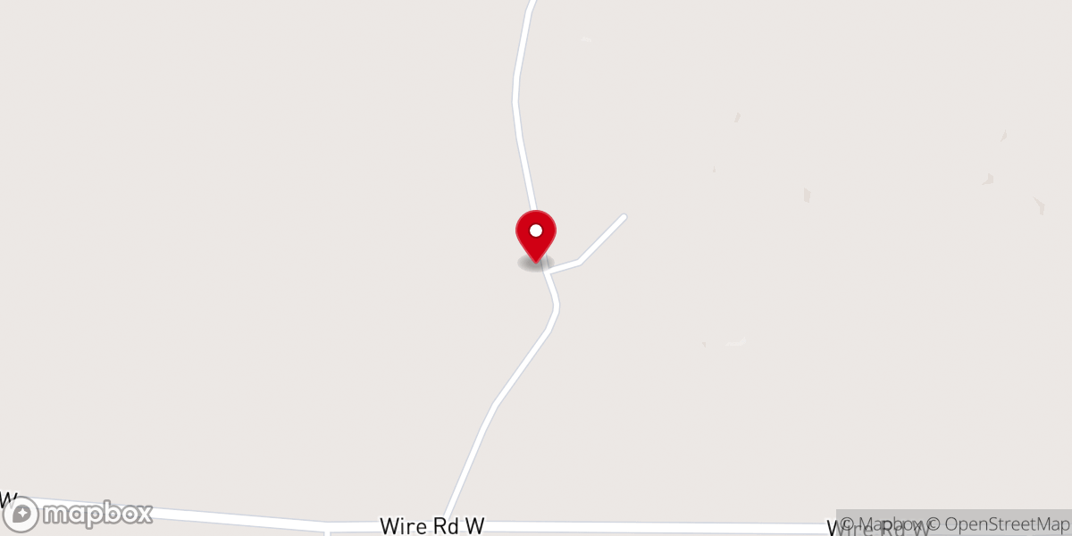 Map showing location of Sweet Beulah Church
