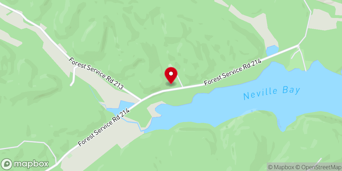 Map showing location of Poplar Springs Church of Christ (historical)
