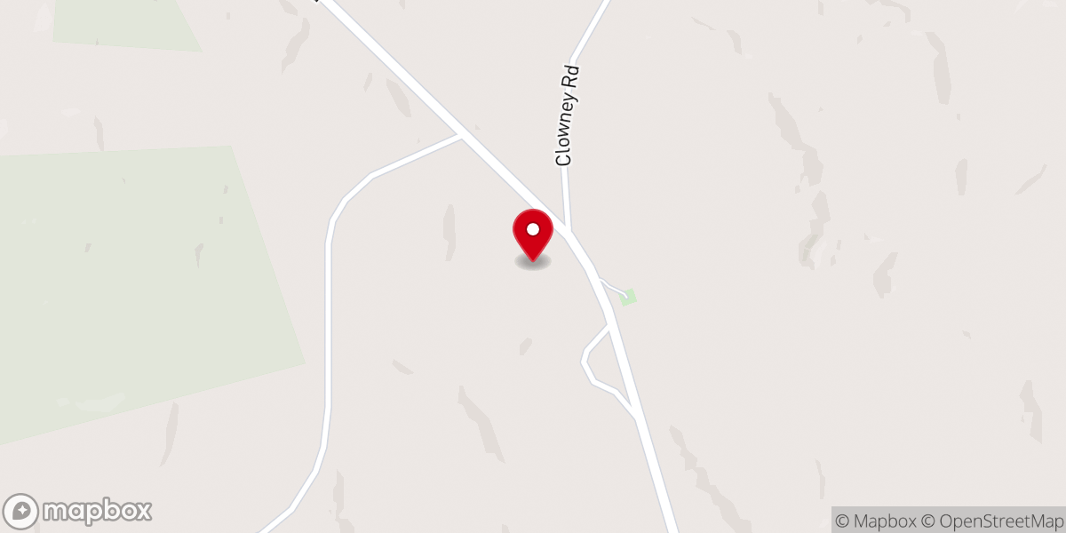 Map showing location of Hassion Hill Church