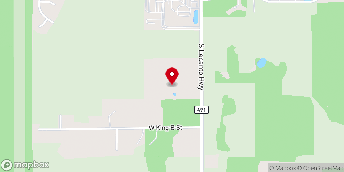 Map showing location of Christ Community Church