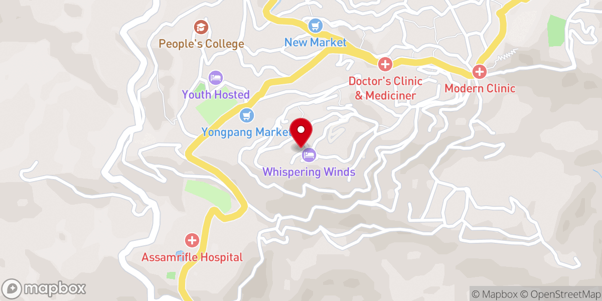 Map showing location of Circuit House