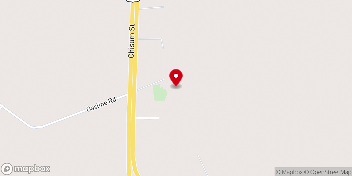 Map showing location of Pilgrim Church