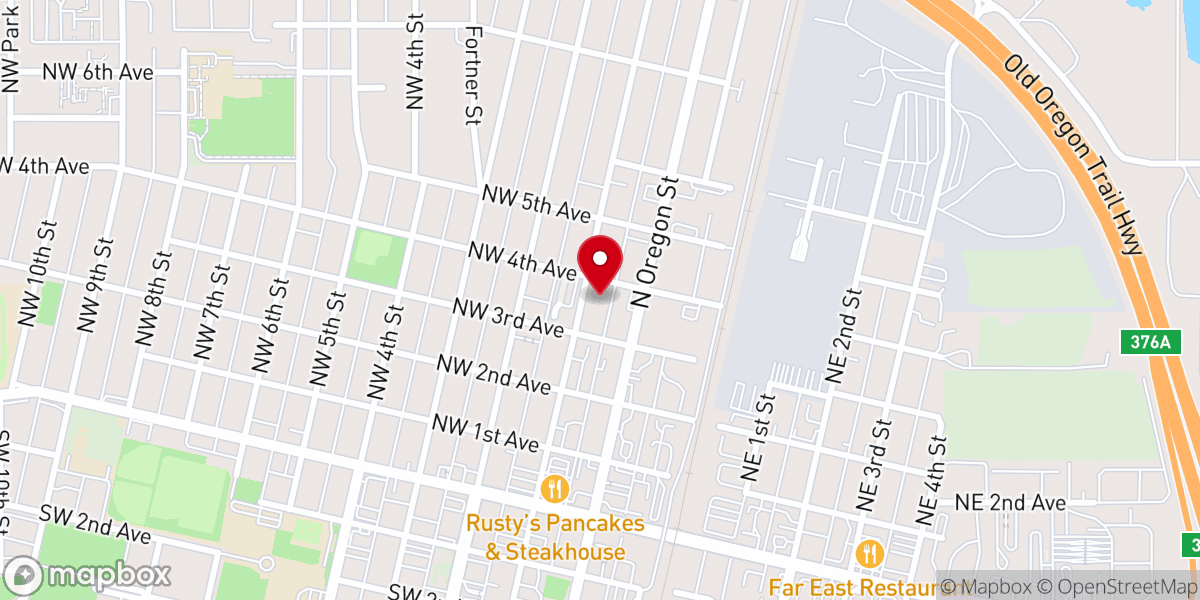 Map showing location of Ministerios Cristianos Casa De Gracia
