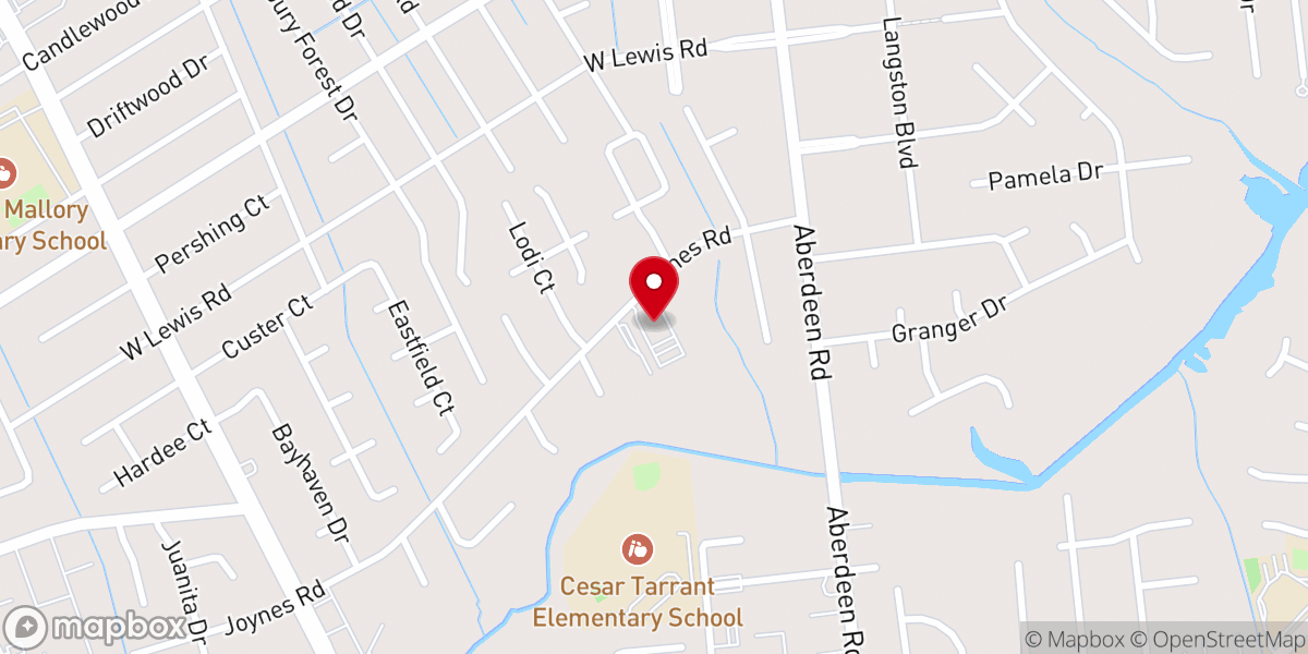 Map showing location of Church of God