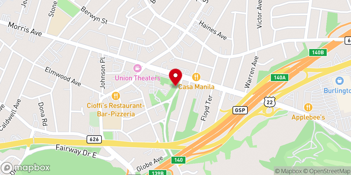 Map showing location of The Ministry of the Word International and House of Prayer
