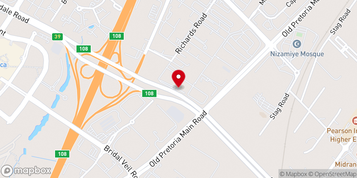 Map showing location of Gpmi Church
