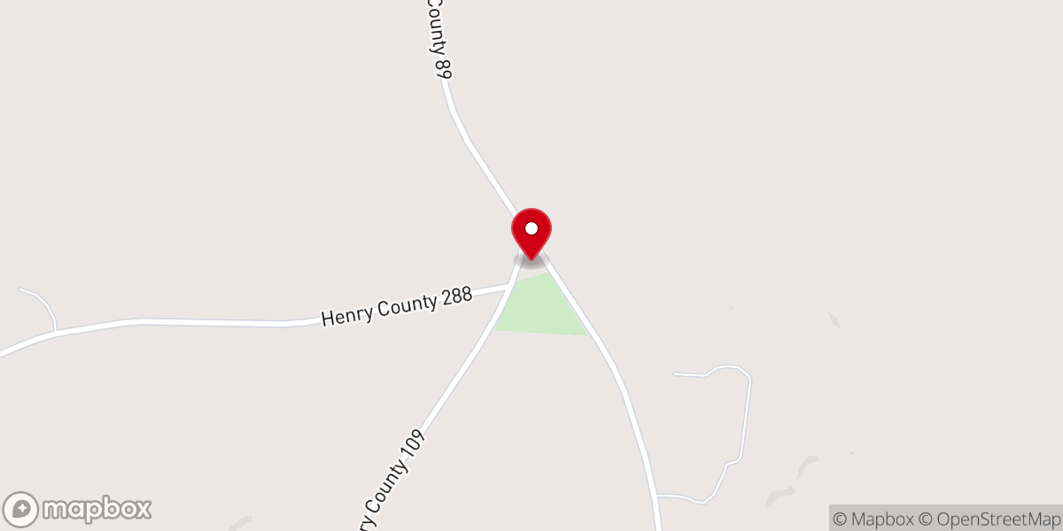 Map showing location of Old Center United Methodist Church
